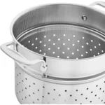 CHLOED 12pc Stainless Steel Cookware Set, Spirit 3-Ply Series - Image 3