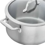 CHLOED 12pc Stainless Steel Cookware Set, Spirit 3-Ply Series - Image 6