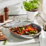 CHLOED 2pc Stainless Steel Ceramic Non-Stick Fry Pan Duo Set, CLAD H3 Ceramic Non-Stick Series - Image 6